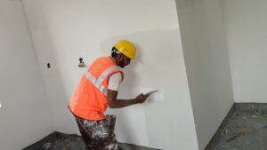 2E PUTTY WORK(2ND COAT)