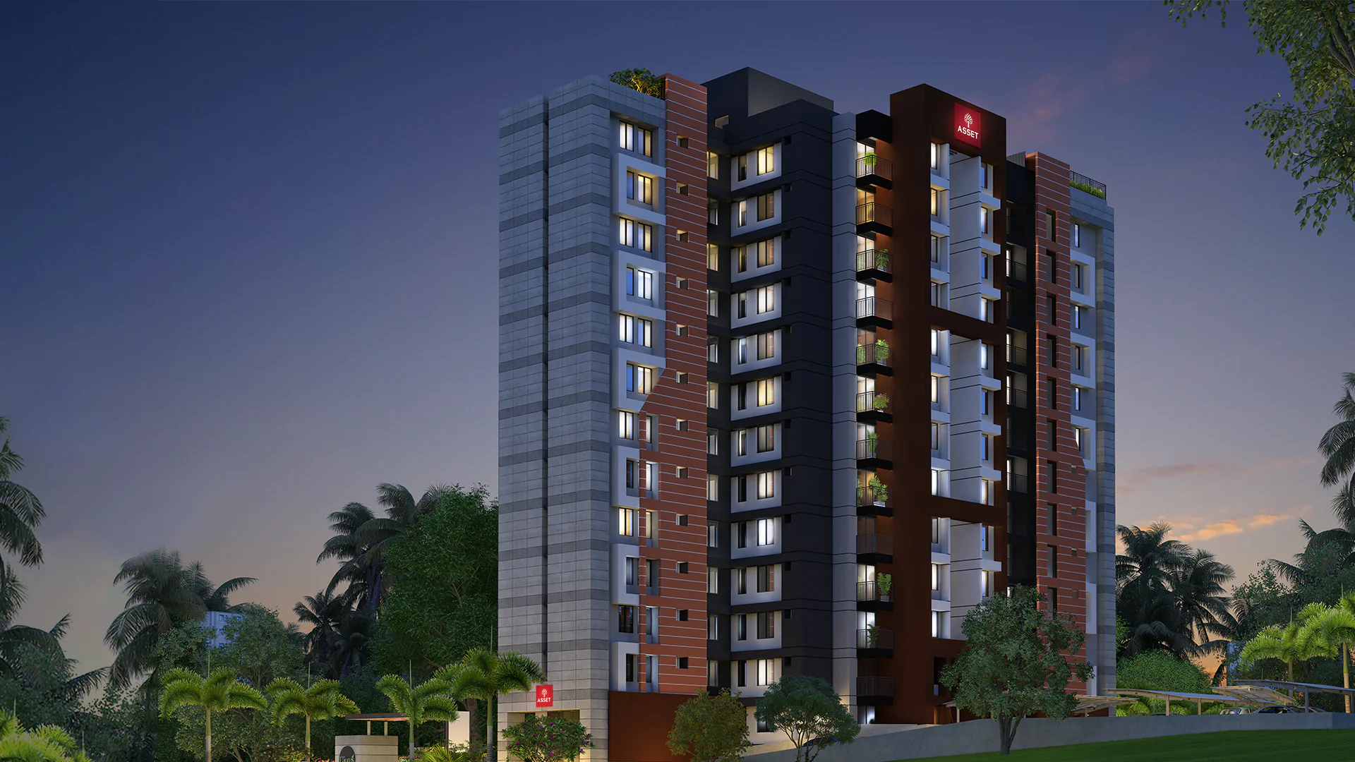 High End Luxury 2, 3 BHK Apartments in Athani, Kakkanad Asset Laurels