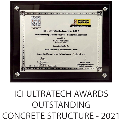 ICI ULTRATECH AWARDS OUTSTANDING