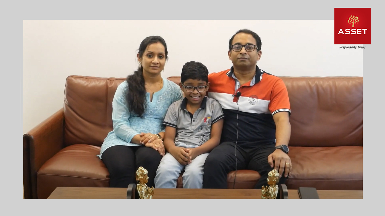 Mr Sachin R Nair & Family
