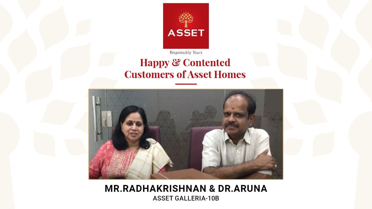 Mr. Radhakrishnan & Dr. Aruna