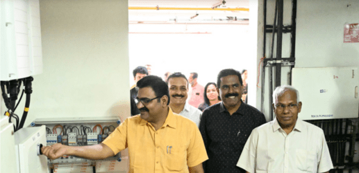 The inauguration of the solar power plant at the Asset LeGrande by the Honorable Mayor of Kochi, Adv. M. Anil Kumar was a huge success in assuring the energy requirements of the project.