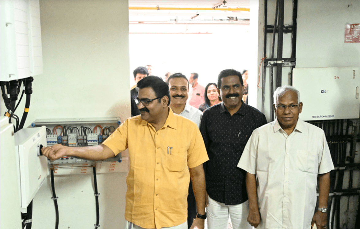 The inauguration of the solar power plant at the Asset LeGrande by the Honorable Mayor of Kochi, Adv. M. Anil Kumar was a huge success in assuring the energy requirements of the project.