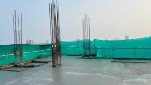 10th floor slab phase 2 RCC work is on progress