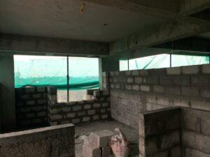 6C masonry work is on progress