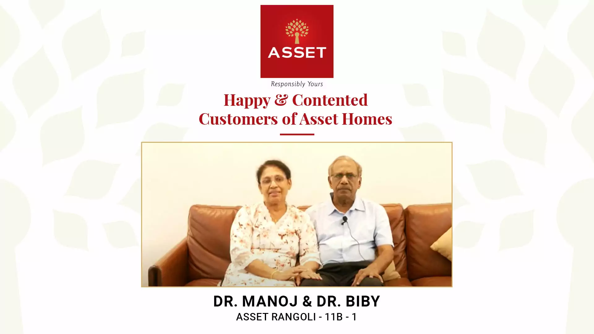 Dr. Manoj & Dr. Biby, Asset Rangoli – 11B1