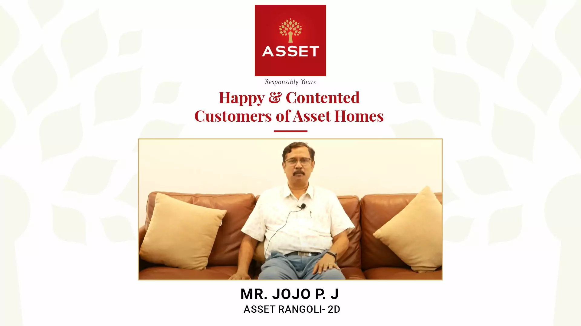 Mr. Jojo P. J, Asset Rangoli – 2D