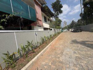 Sales office area Landscape work