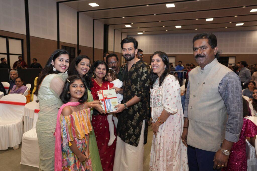 A Grand Evening with Prithviraj Sukumaran: A Celebration of Milestones and New Beginnings