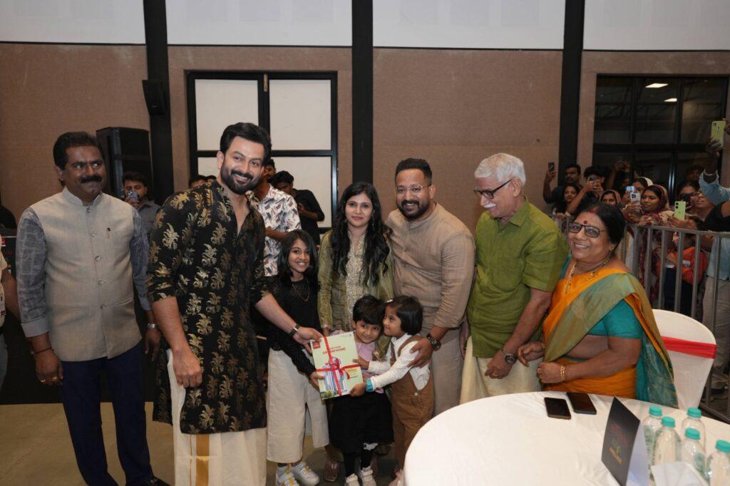 A Grand Evening with Prithviraj Sukumaran: A Celebration of Milestones and New Beginnings