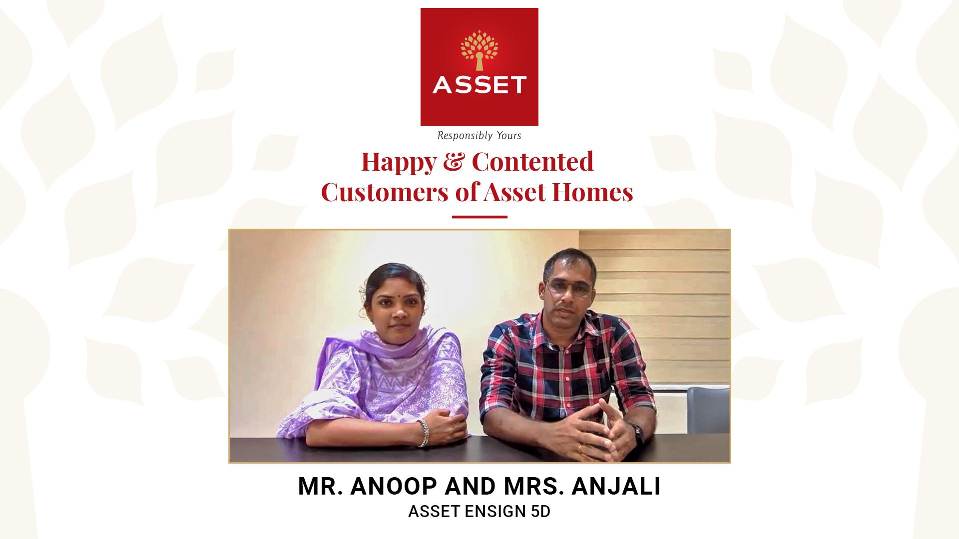 Mr. Anoop and Mrs. Anjali – Asset Ensign 5D